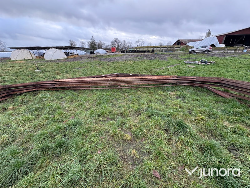 Takstolar - i stål (6st)
