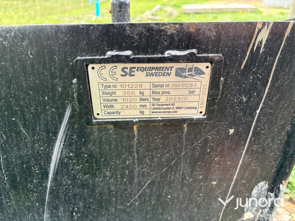 Planeringsskopa - SE Equipment