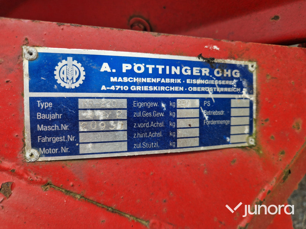 Sidoräfsa Pöttinger Heuraupe 240