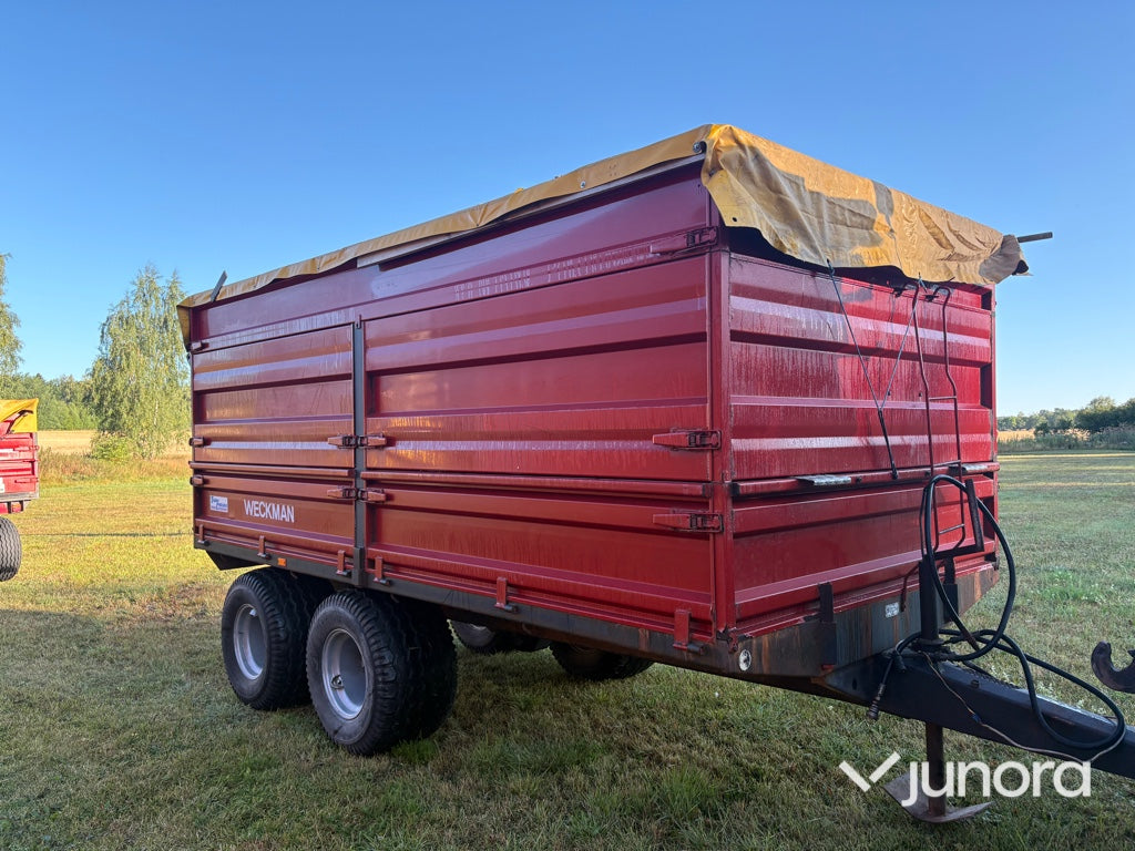 Spannmålskärra - Weckman, 15 ton