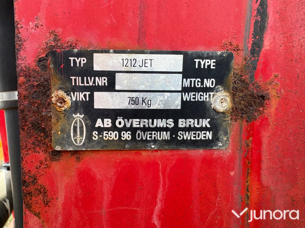 Överum tive 1412 konstgödselspridare