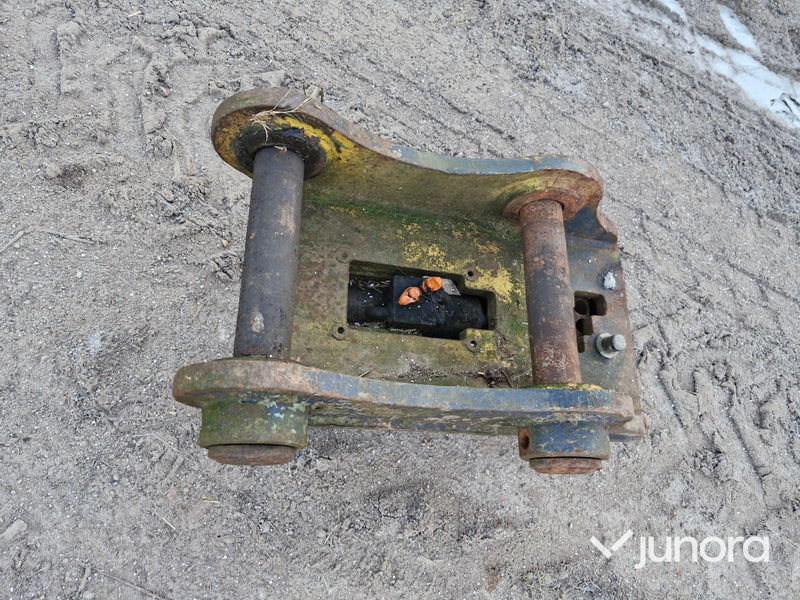 Skopor + Snabbfäste - 2 Skopor, Hydrauliskt snabbfäste