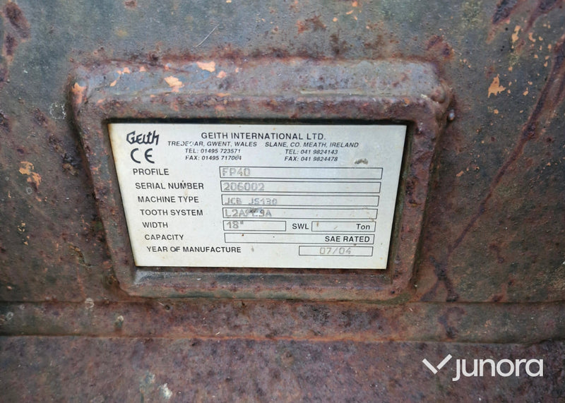 Skopor + Snabbfäste - 2 Skopor, Hydrauliskt snabbfäste