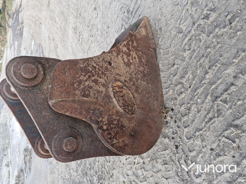 Skopor + Snabbfäste - 2 Skopor, Hydrauliskt snabbfäste