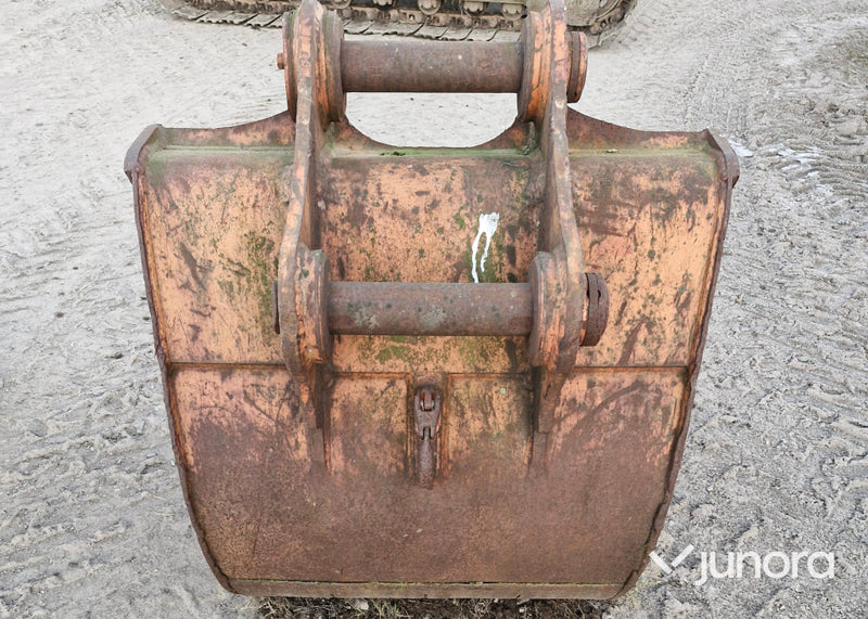 Skopor + Snabbfäste - 2 Skopor, Hydrauliskt snabbfäste