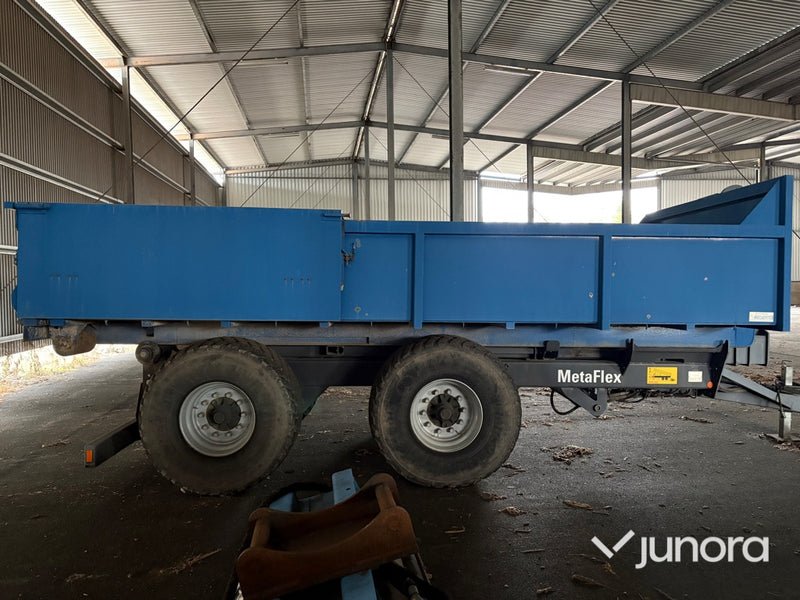 Lastväxlarvagn med flak - Metsjö MetaFlex 50-60