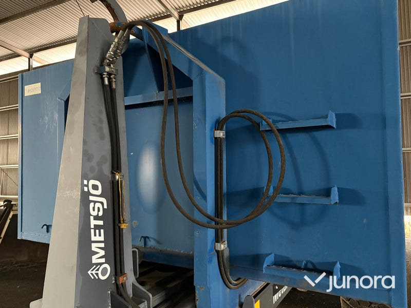 Lastväxlarvagn med flak - Metsjö MetaFlex 50-60