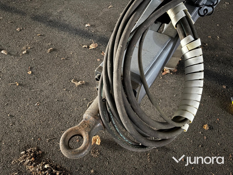 Lastväxlarvagn med flak - Metsjö MetaFlex 50-60