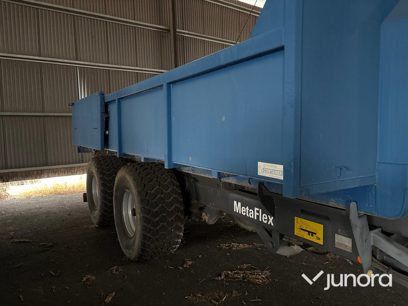 Lastväxlarvagn med flak - Metsjö MetaFlex 50-60