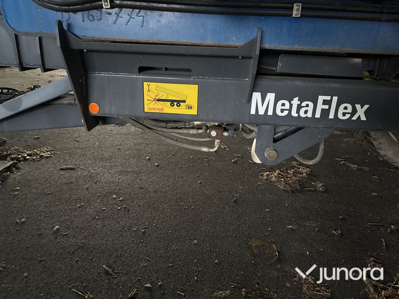 Lastväxlarvagn med flak - Metsjö MetaFlex 50-60