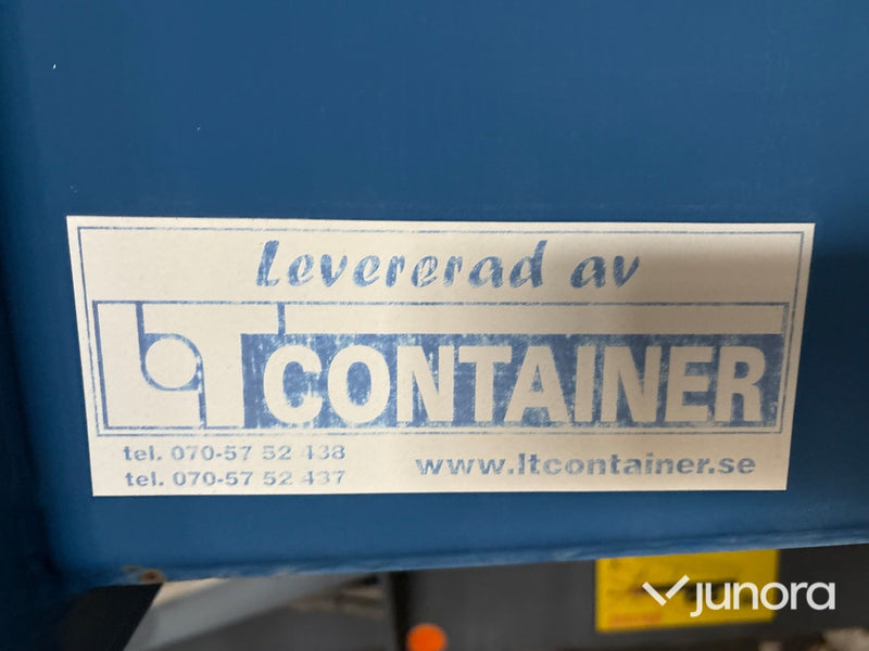 Lastväxlarvagn med flak - Metsjö MetaFlex 50-60