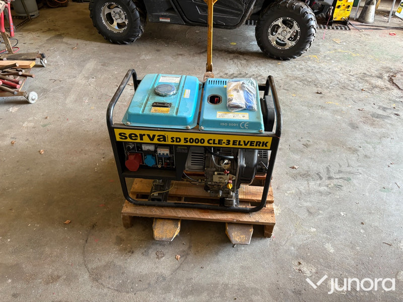 Elverk Serva SD 5000 CLE-3