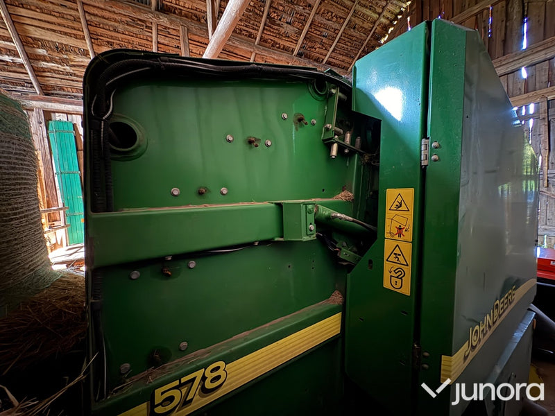 Fixkammarpress John Deere 578