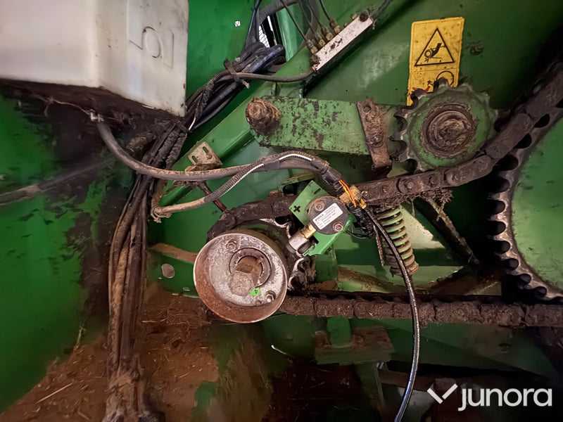 Fixkammarpress John Deere 578