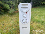 PROF Oljefylld radiator