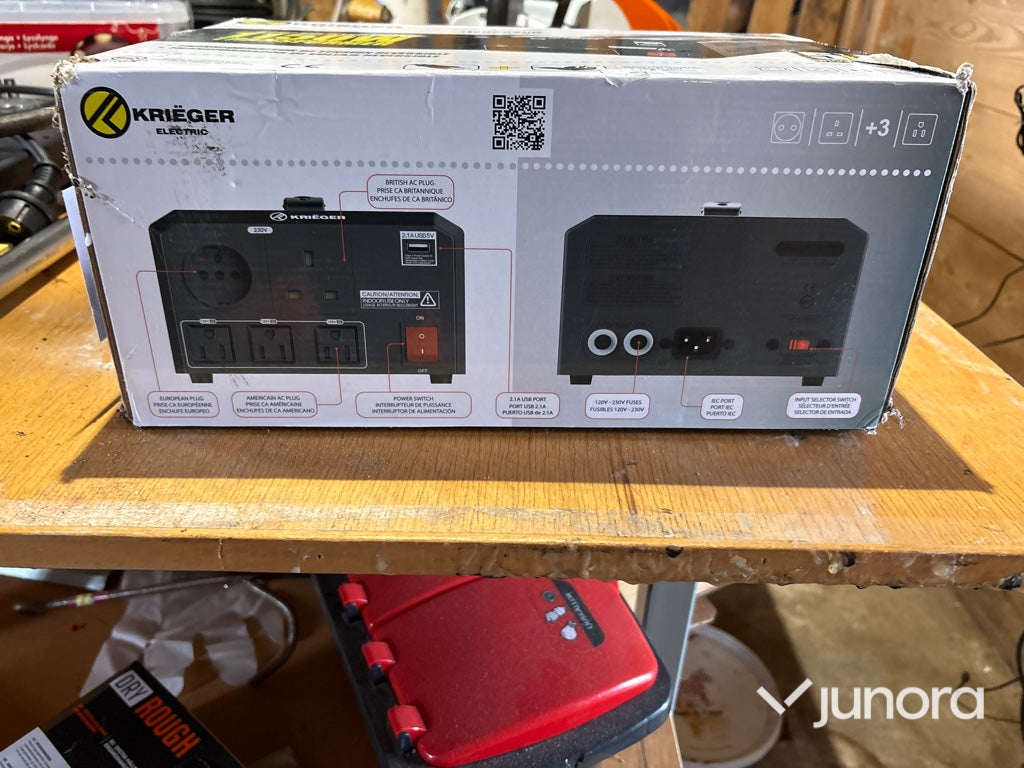 Krieger - Electric 1150W Step Up/Step Down Transformer