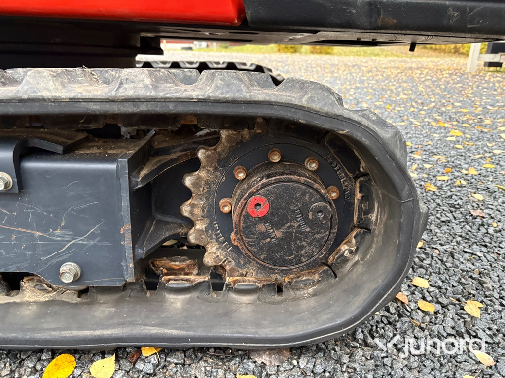Grävmaskin Kubota KX016-4 med redskap