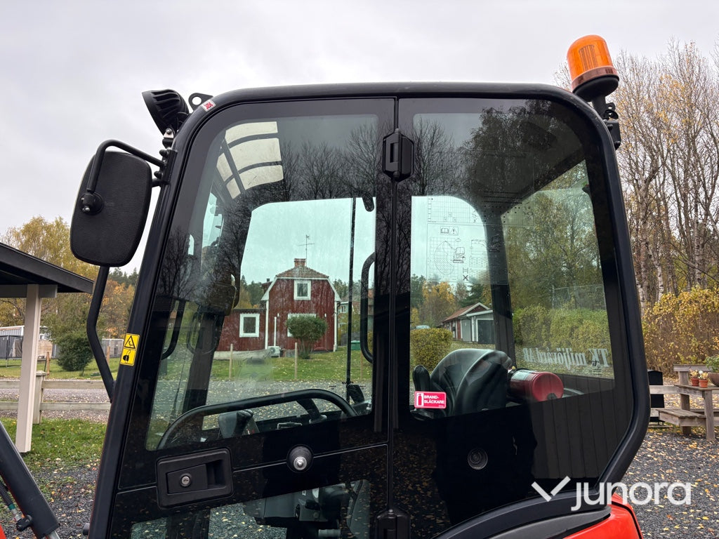 Grävmaskin Kubota KX016-4 med redskap