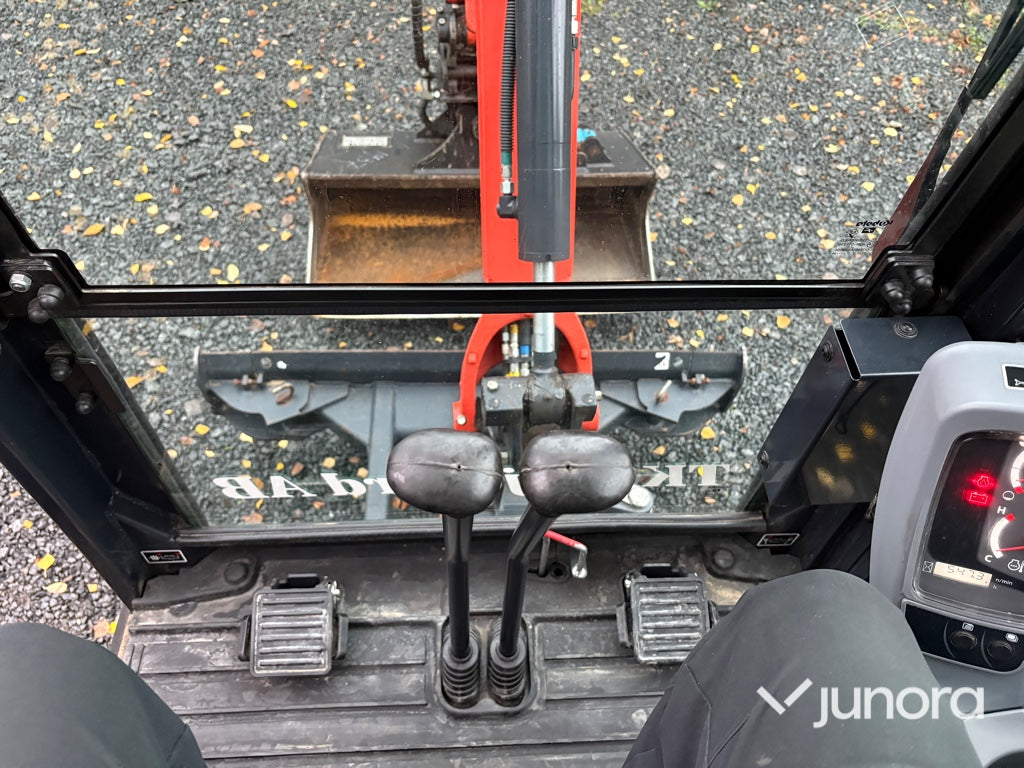 Grävmaskin Kubota KX016-4 med redskap