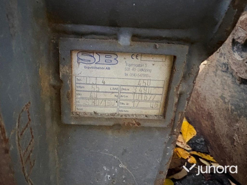 Grävmaskin Kubota KX016-4 med redskap