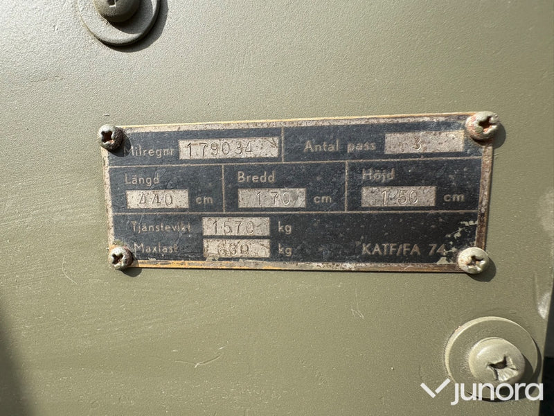 Försvaret/militär PV-Jeep