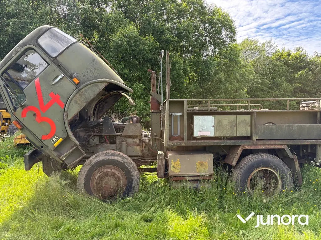 Veteranlastbil  - Volvo F85 + verktygsvagn 2