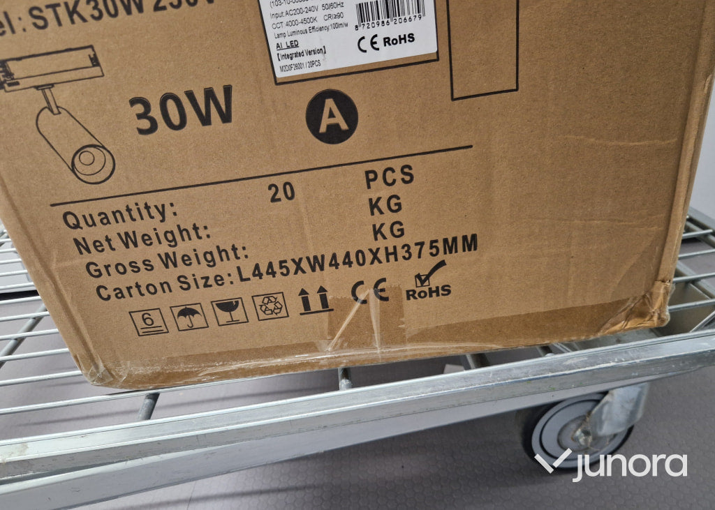 Spotlights + Skenor - LED Track Lamp, 30W