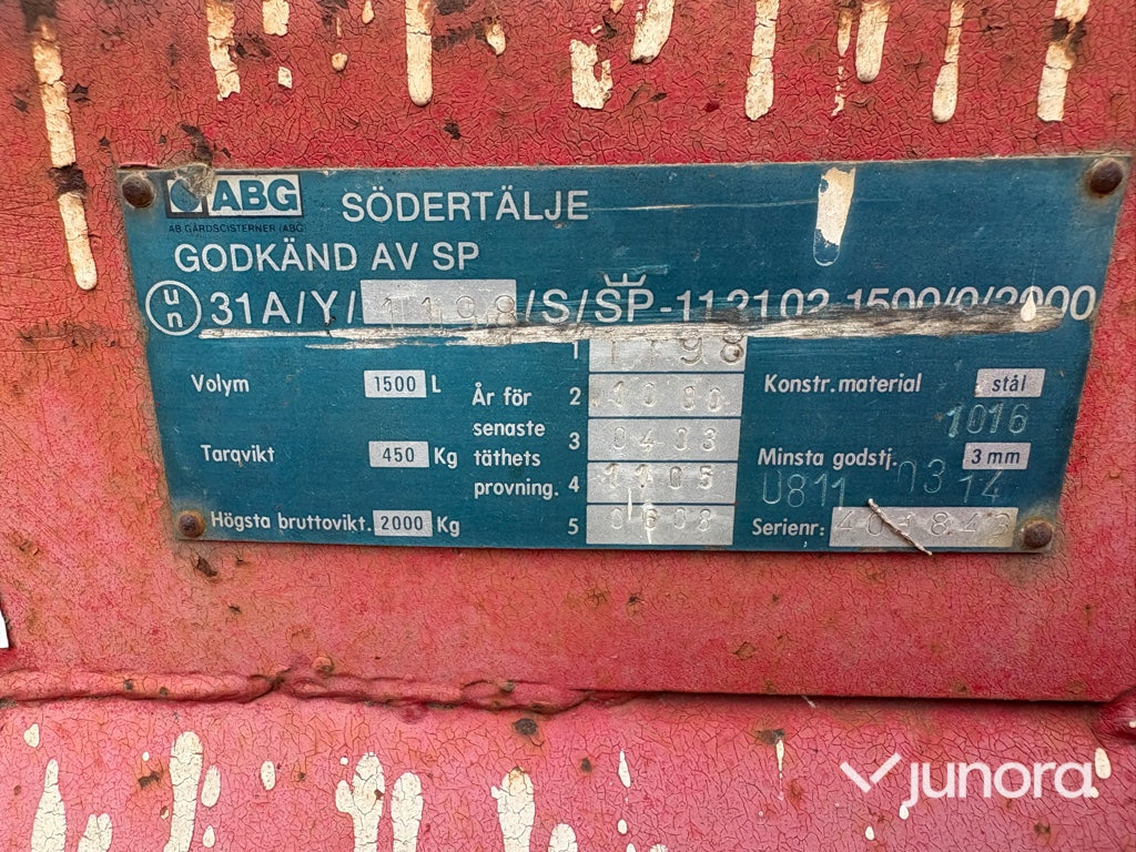 Dieseltank - ABG