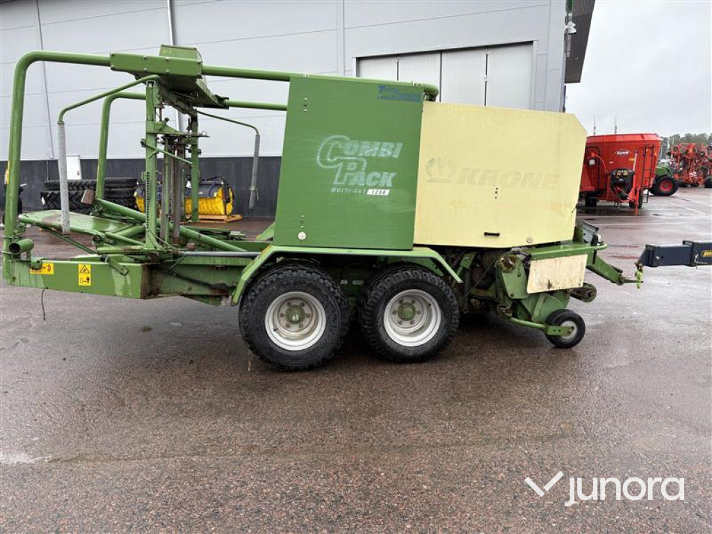 Rundbalspress Krone COMBI PACK 1250