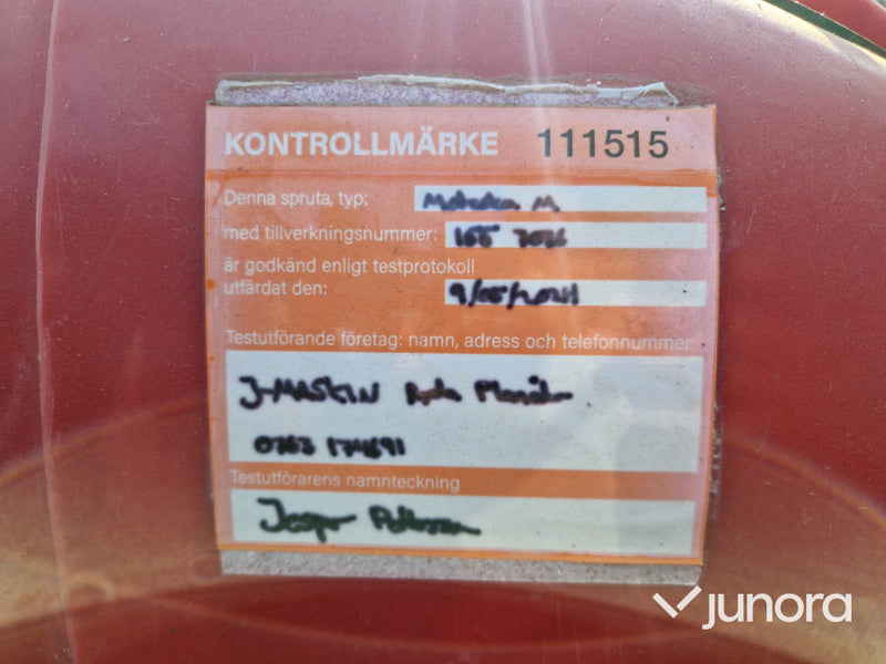 Växtskyddsspruta Moteska 24 Meter