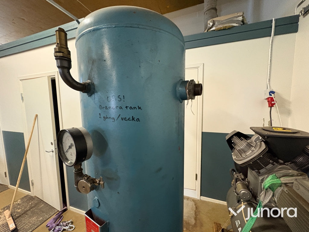 Atlas Copco luftkompressor + extra tank