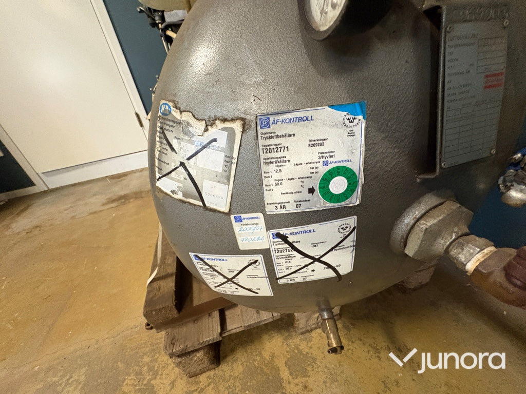 Atlas Copco luftkompressor + extra tank