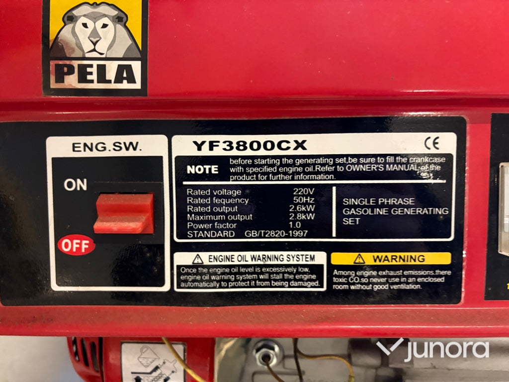 Elverk - Pela, YF3800cx