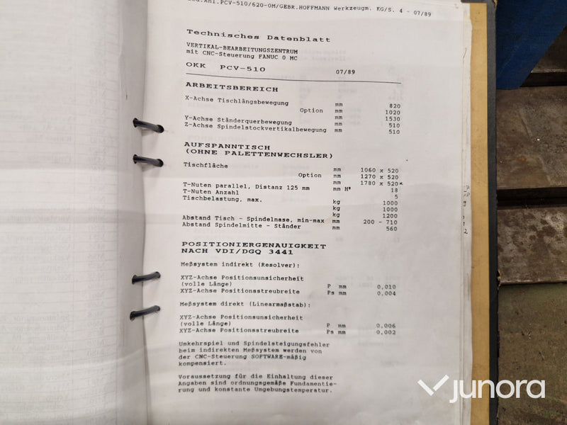 Fleroperationsmaskin – Osaka Kiko PVC 620