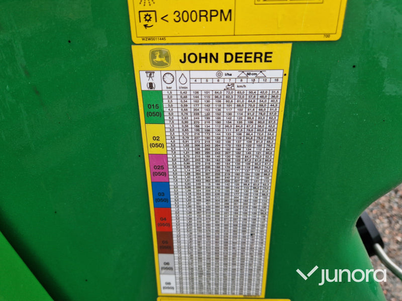 Växtskyddsspruta - John Deere M740i