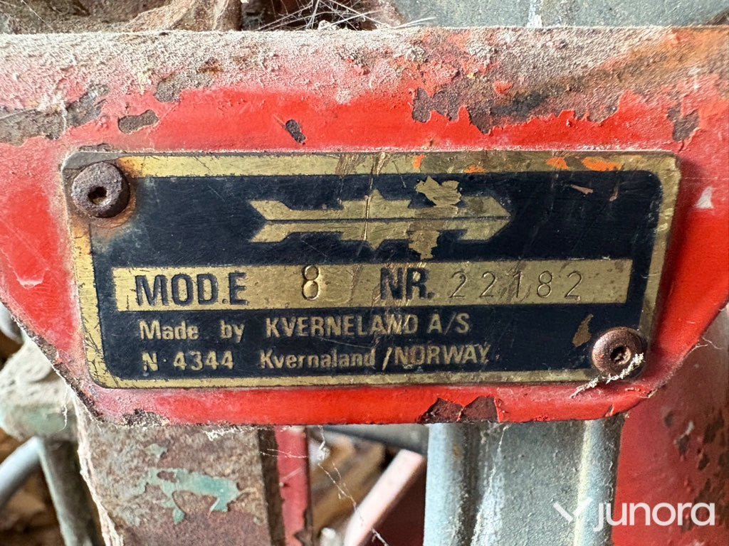 Växelplog Kverneland E8