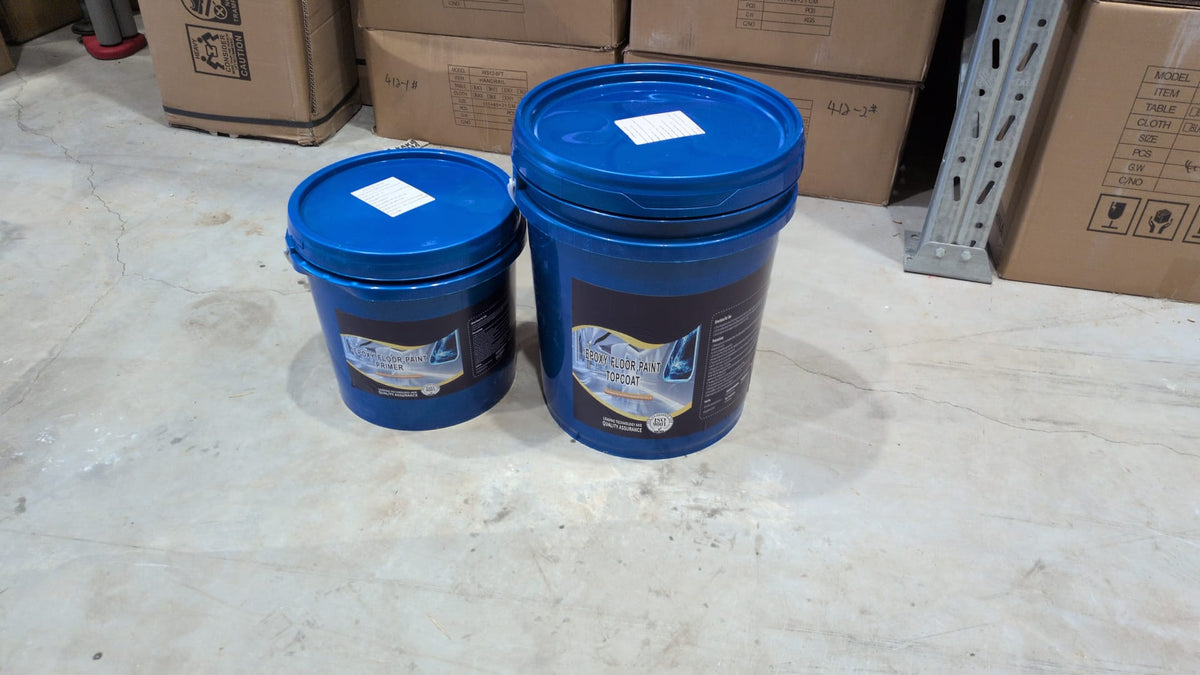 Epoxigolv – Paket ca 80 m²