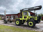 MB Trac 800 med Mowi kran och vagn
