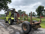 MB Trac 800 med Mowi kran och vagn