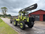 MB Trac 800 med Mowi kran och vagn