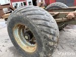 MB Trac 800 med Mowi kran och vagn