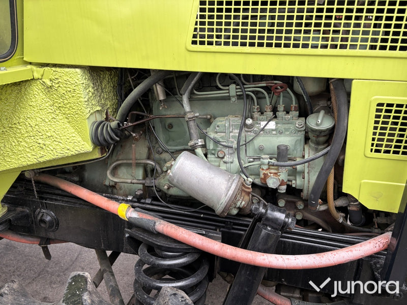 MB Trac 800 med Mowi kran och vagn