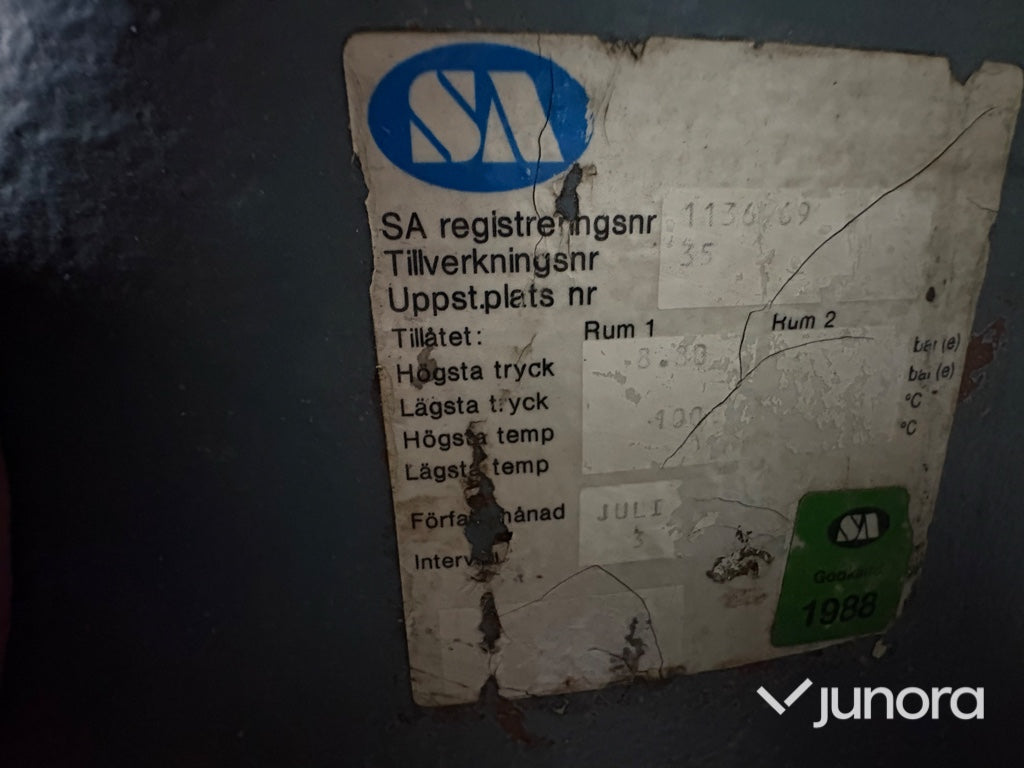 Tryckluftkompressor - LC251, Med extra tank
