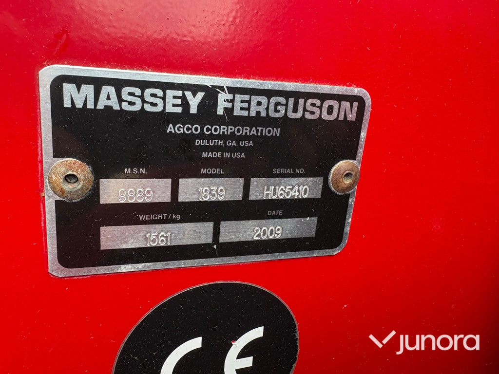 Balpress - Massey Ferguson, 1839