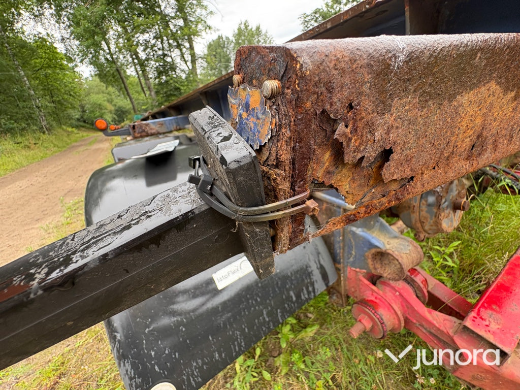 Släpvagn med rullflaksfästen – FORSS PARATOR S4-LA-125