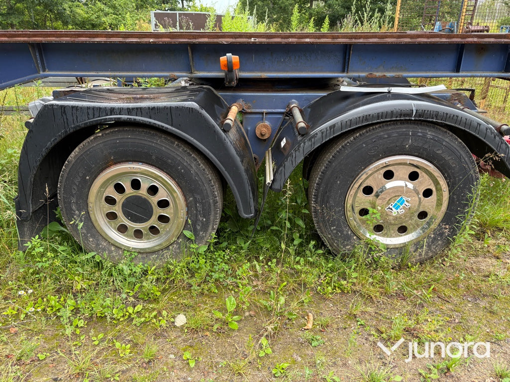 Släpvagn med rullflaksfästen – FORSS PARATOR S4-LA-125