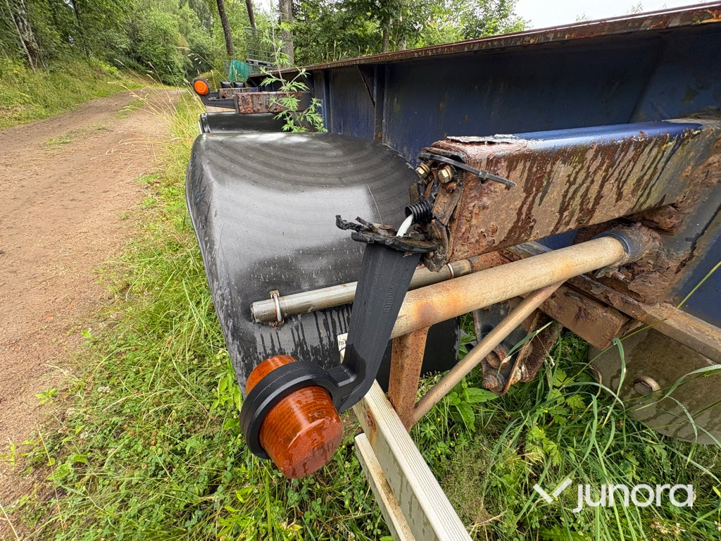 Släpvagn med rullflaksfästen – FORSS PARATOR S4-LA-125