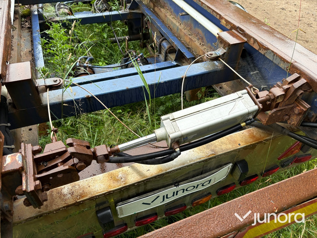 Släpvagn med rullflaksfästen – FORSS PARATOR S4-LA-125