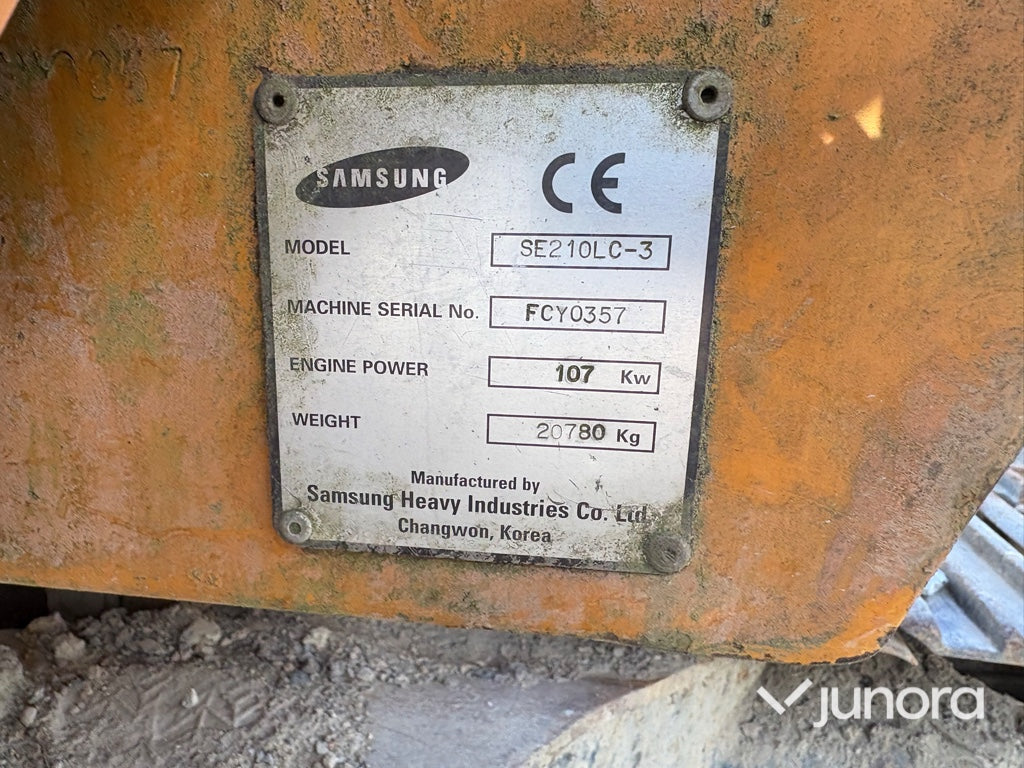 Grävmaskin-SAMSUNG E210