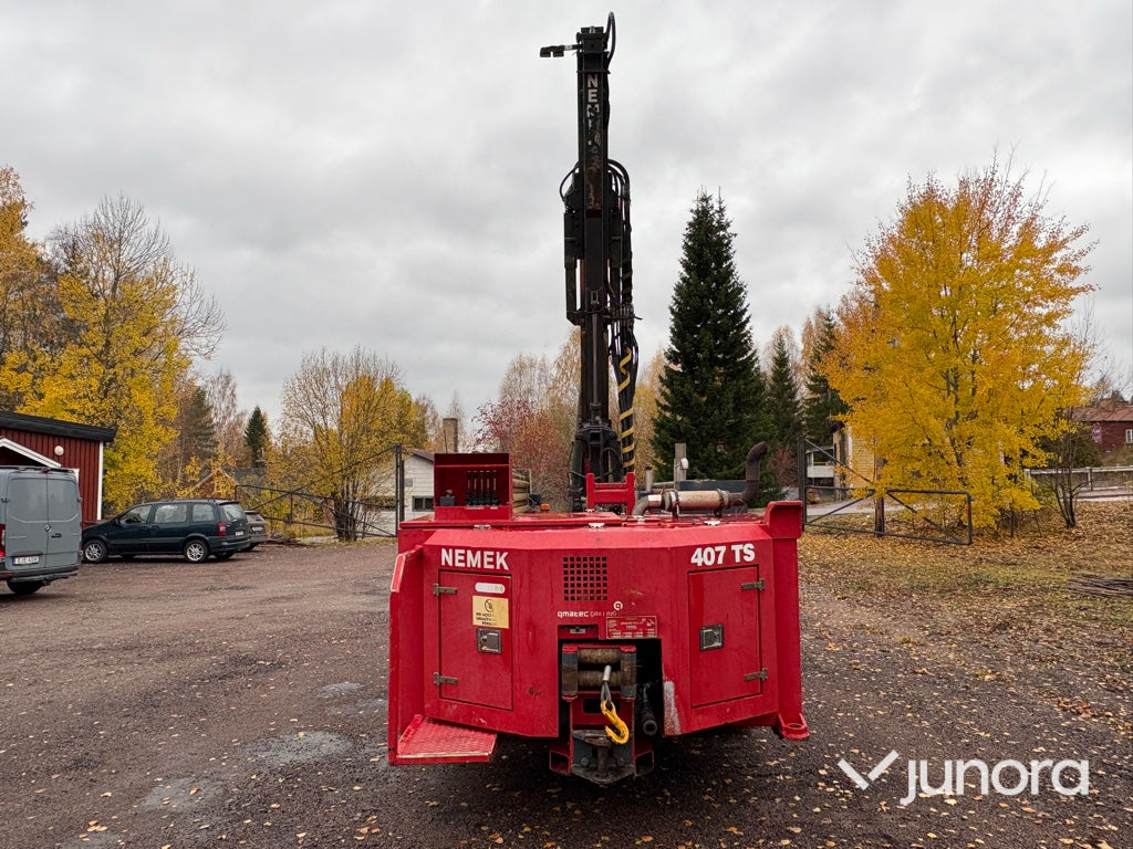 Borrekipage Volvo FH12 Nemek 407 TS Atlas Copco DrillAir